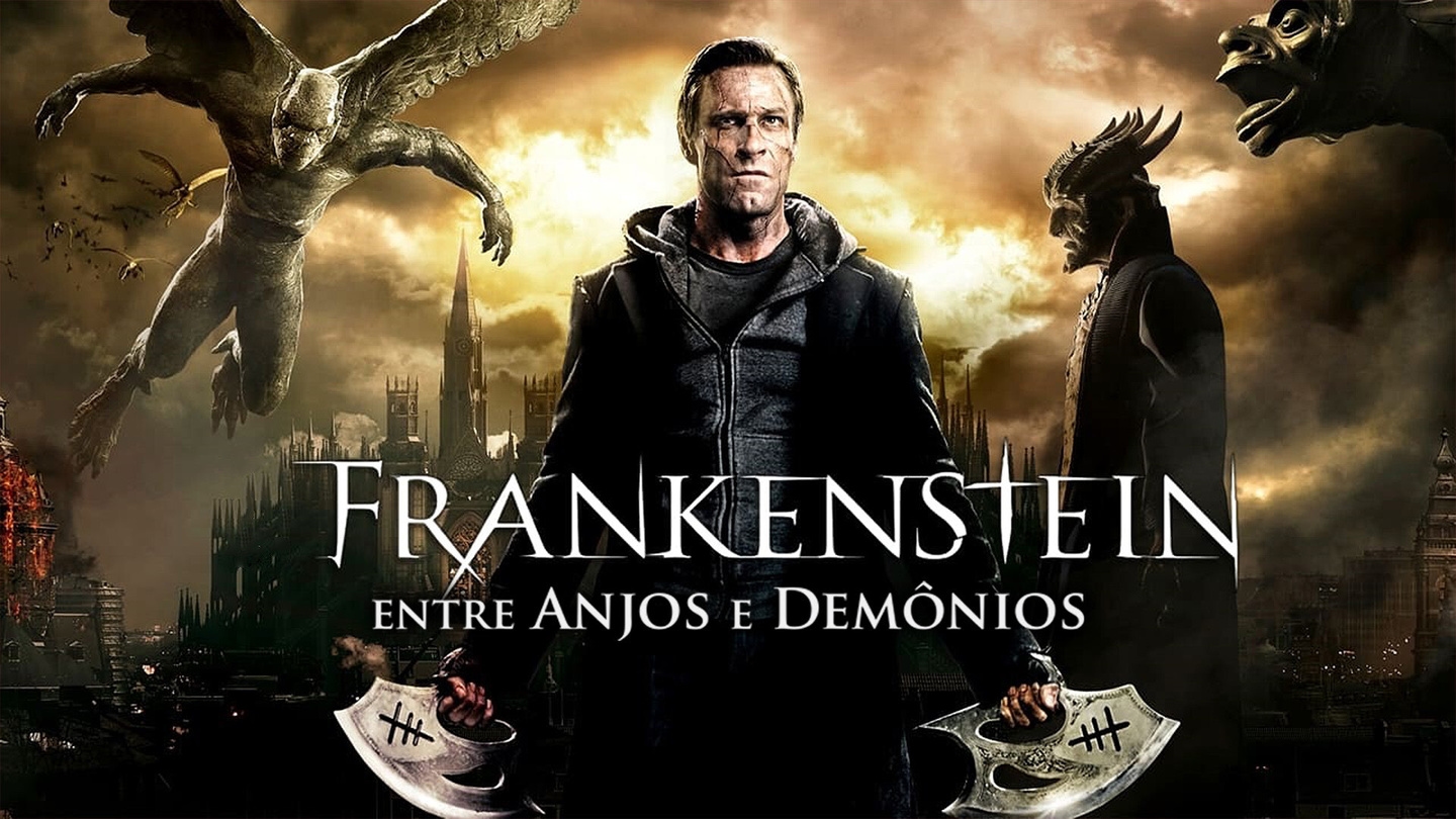 Capa de Frankenstein: Entre Anjos e Demônios